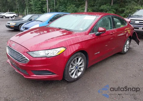 2017 Ford Fusion Hybrid Se from USA, damaged, VIN 3FA6P0LUXHR393558